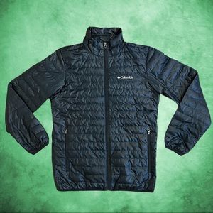 Lightweight Duck Down Jacket by Columbia Sportswear Size Small in Black